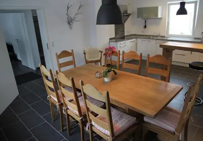 Küche/Küchenzeile in der Unterkunft Ferienhaus am Kreuzberg - Nürburgring