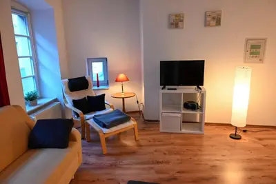 TV/Unterhaltungsangebot in der Unterkunft Haus Weihertor