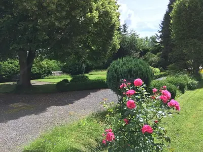Ein Garten an der Unterkunft Landhaus Camillas Höhe