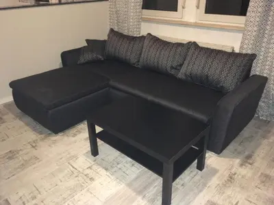 Ein Sitzbereich in der Unterkunft KRIO Nicola Rothfuchs Ferienwohnung 1
