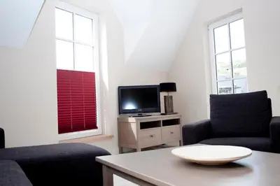 TV/Unterhaltungsangebot in der Unterkunft Ferienhaus Cuxborn 7