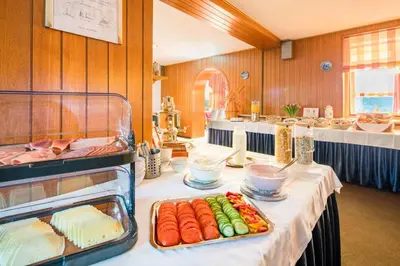 Essen im Hotel oder in der Nähe