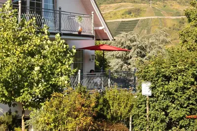 Ein Garten an der Unterkunft Ferienwohnung Mama Mosel