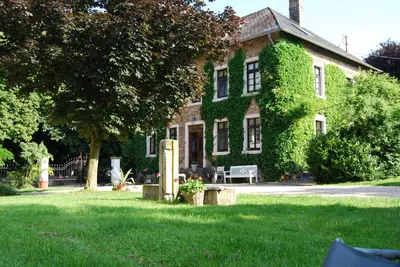 Ein Garten an der Unterkunft Hof Liebeneck