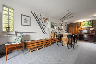 Küche/Küchenzeile in der Unterkunft Gästehaus Hoxel