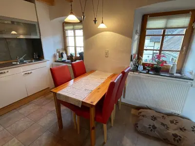 Küche/Küchenzeile in der Unterkunft Ferienhaus 