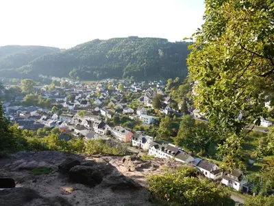 Naturlandschaft in der Nähe der Ferienwohnung