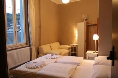 Ein Bett oder Betten in einem Zimmer der Unterkunft Hotel Ohm Patt