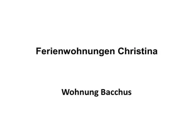 Ein Zertifikat, Auszeichnung, Logo oder anderes Dokument, das in der Unterkunft Ferienwohnungen Christina ausgestellt ist