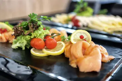 Essen im Hotel oder in der Nähe