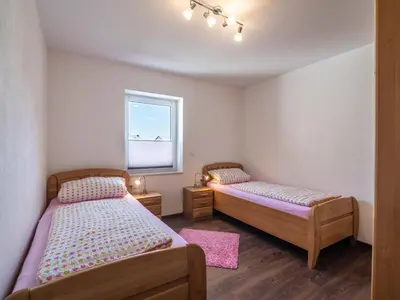 Ein Bett oder Betten in einem Zimmer der Unterkunft Traumhaftes Feriendomizil in der Vulkaneifel