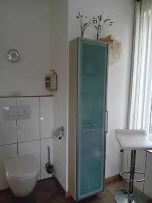 Ein Badezimmer in der Unterkunft Domizil Koblenz