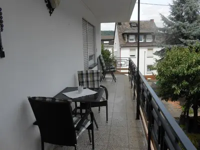 Ein Balkon oder eine Terrasse in der Unterkunft Balles