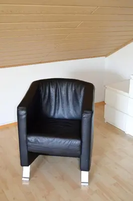 Ein Sitzbereich in der Unterkunft Beim Hooch 