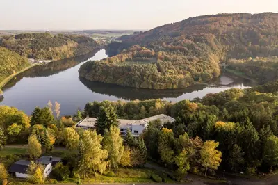 Naturlandschaft in der Nähe des Ferienhauses