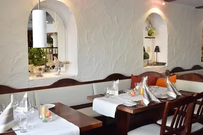 Getränke in der Unterkunft Landhotel Gillenfelder Hof