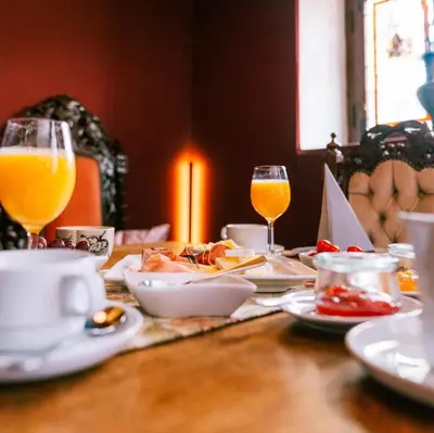 Essen in der Pension oder in der Nähe