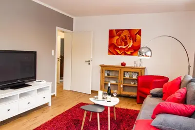 TV/Unterhaltungsangebot in der Unterkunft Haus Burgfee - Obere Etage
