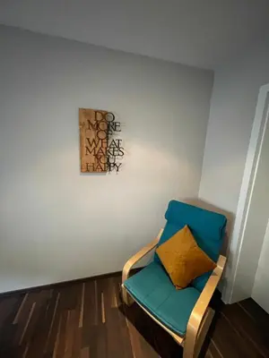 Ein Sitzbereich in der Unterkunft Ferienwohnung Pomaria - 4 Sterne zertifiziert