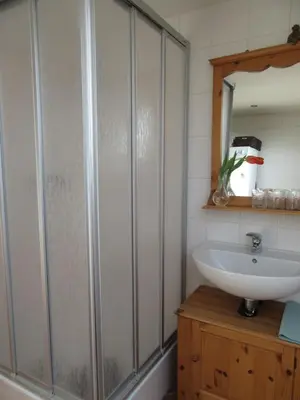 Ein Badezimmer in der Unterkunft EIFEL Gästewohnung
