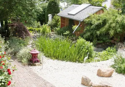 Ein Garten an der Unterkunft Ferienwohnung-Mosel