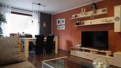 TV/Unterhaltungsangebot in der Unterkunft Ferienwohnung Weirich