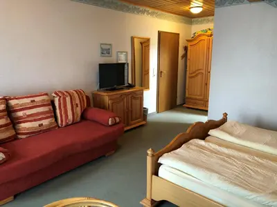 TV/Unterhaltungsangebot in der Unterkunft Gästehaus Rehwinkel