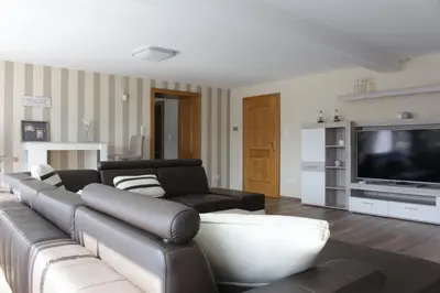 TV/Unterhaltungsangebot in der Unterkunft Ferienhaus 