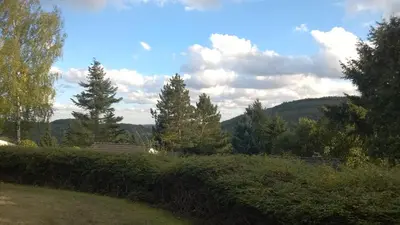 Naturlandschaft in der Nähe des Ferienhauses