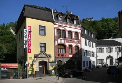 Das Gebäude in dem sich das Hotel befindet