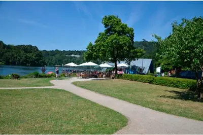 Naturlandschaft in der Nähe des Ferienhauses