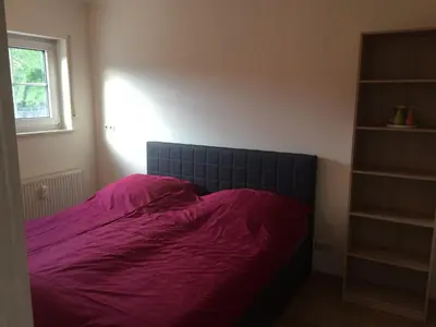 Ein Bett oder Betten in einem Zimmer der Unterkunft Haus am Weinberg