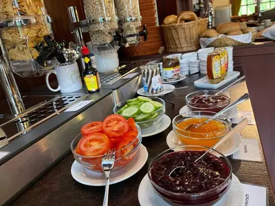 Essen im Hotel oder in der Nähe