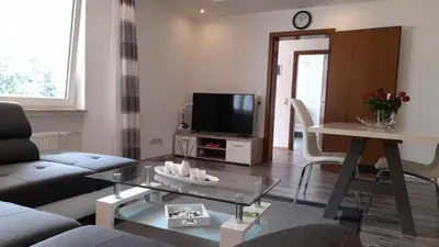 TV/Unterhaltungsangebot in der Unterkunft Ferienwohnung Nesa