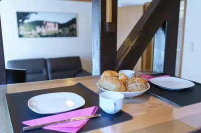 Essen in der Ferienwohnung oder in der Nähe