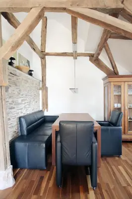 Ein Sitzbereich in der Unterkunft Haart & Soul Guesthouse