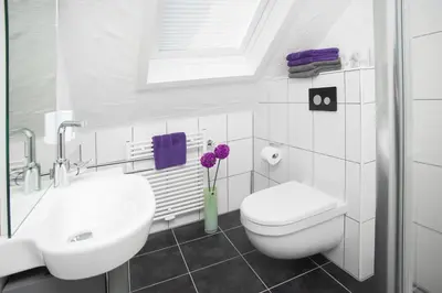 Ein Badezimmer in der Unterkunft Ferienwohnung Cella