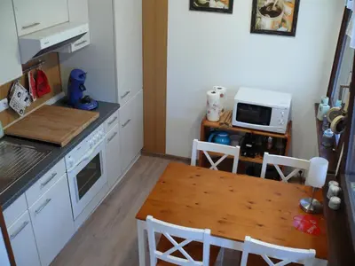 Küche/Küchenzeile in der Unterkunft Ferienhaus EifelPur
