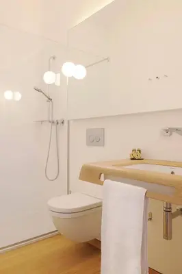Ein Badezimmer in der Unterkunft WeinKulturgut Longen-Schlöder