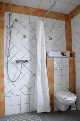 Ein Badezimmer in der Unterkunft Winzerhaus Gärtner - An der Loreley