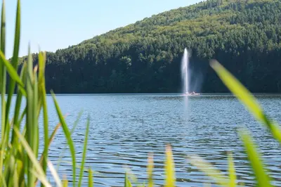 Naturlandschaft in der Nähe des Ferienhauses