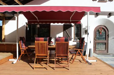Ein Restaurant oder anderes Speiselokal in der Unterkunft Casa Vorwerk
