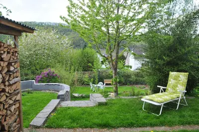Ein Garten an der Unterkunft Ferienwohnung Noviomagus