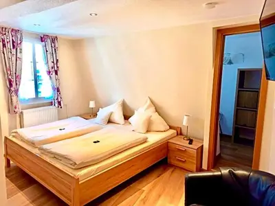 Ein Bett oder Betten in einem Zimmer der Unterkunft Hotel Gute Quelle