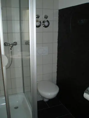Ein Badezimmer in der Unterkunft Weingut Theodor Nies