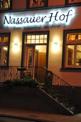 Das Gebäude in dem sich die Pension befindet