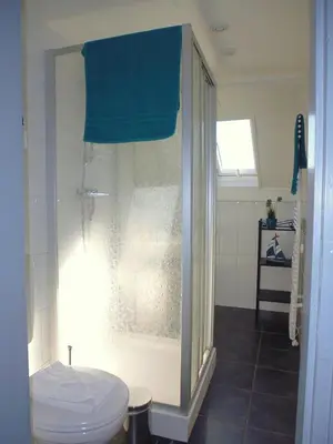 Ein Badezimmer in der Unterkunft Mosel Ferienhaus Zell
