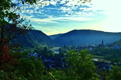 Naturlandschaft in der Nähe der Ferienwohnung
