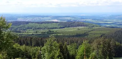 Naturlandschaft in der Nähe der Ferienwohnung