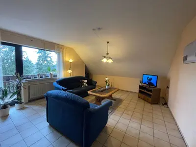 TV/Unterhaltungsangebot in der Unterkunft Ferienwohnung Adelheid Brachtendorf